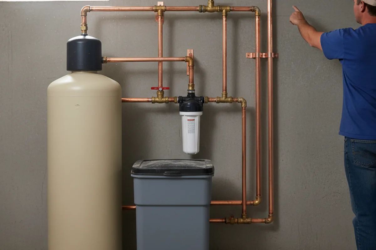 Whole-house water treatment system installed in Kawkawlin